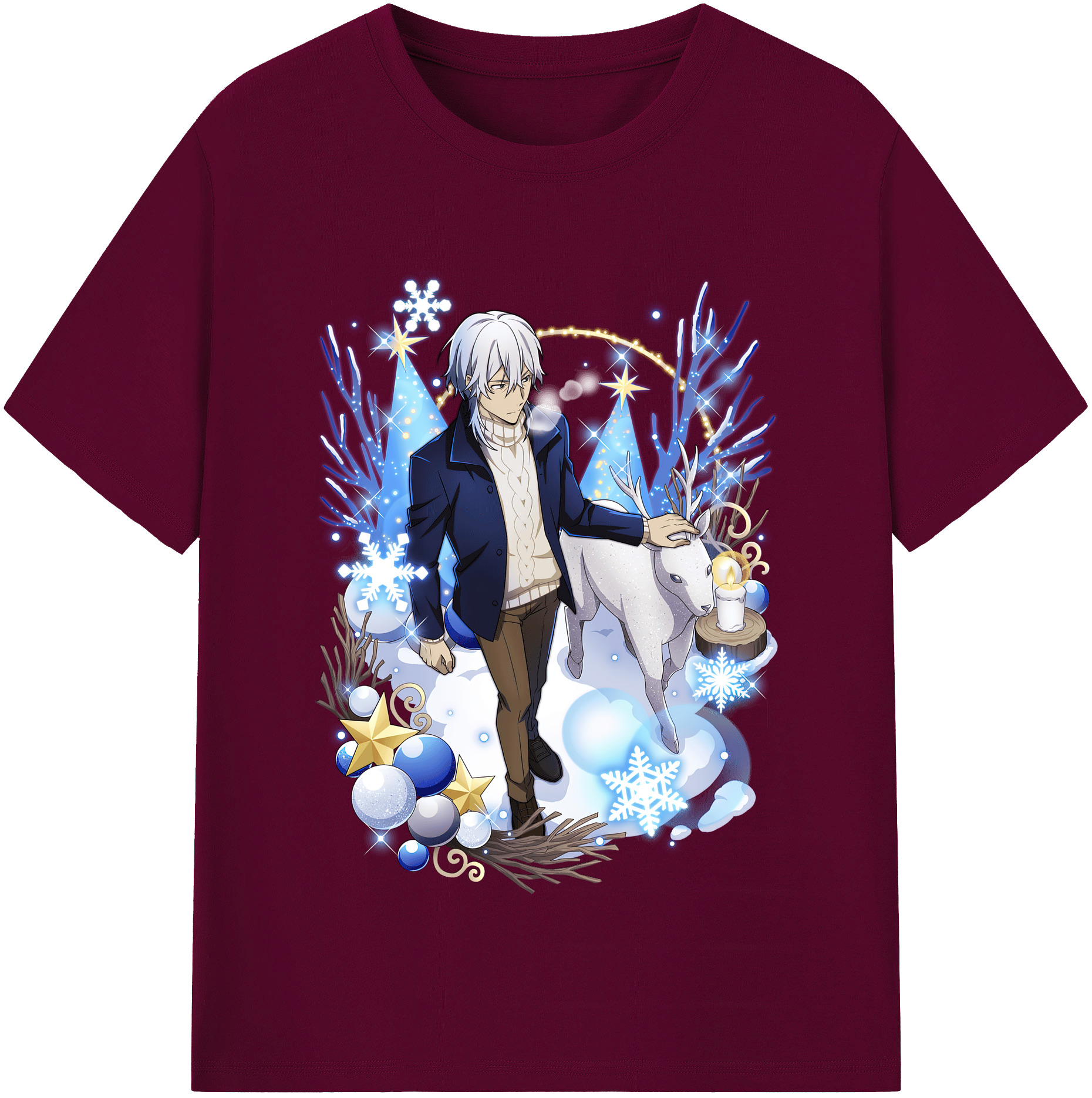 （画像用） 文豪ストレイドッグス Bungo Stray Dogs レディースカジュアルプリントTシャツ（綿100％）